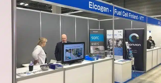 Elcogen attends world’s largest hydrogen and fuel cells show