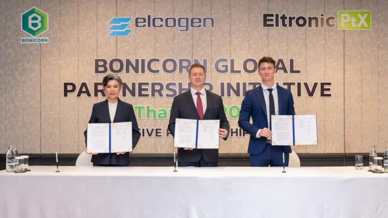 Elcogen teams up with Bonicorn and Eltronic PtX to advance clean power and green Hydrogen solutions in Thailand